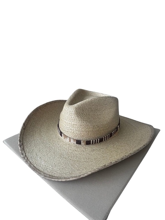 Authentic Stetson Straw Outdoor Fedora Hat - Size Small main image 5